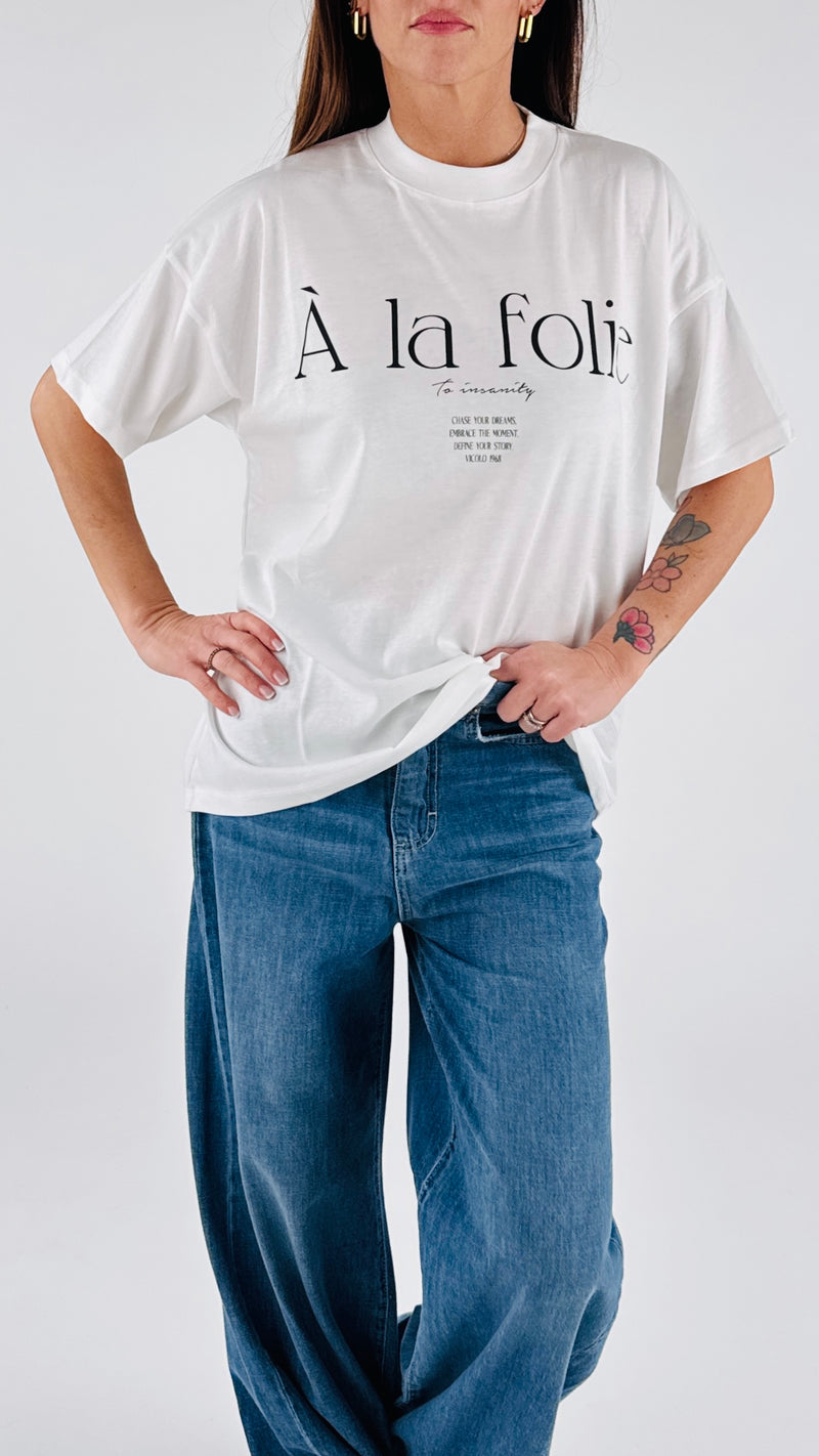 T-shirt À la Folie V.