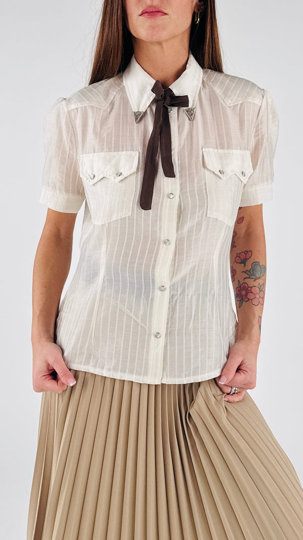 Camicia m/m collo punte H.