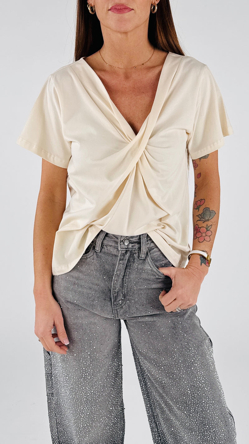 T-shirt twist T.