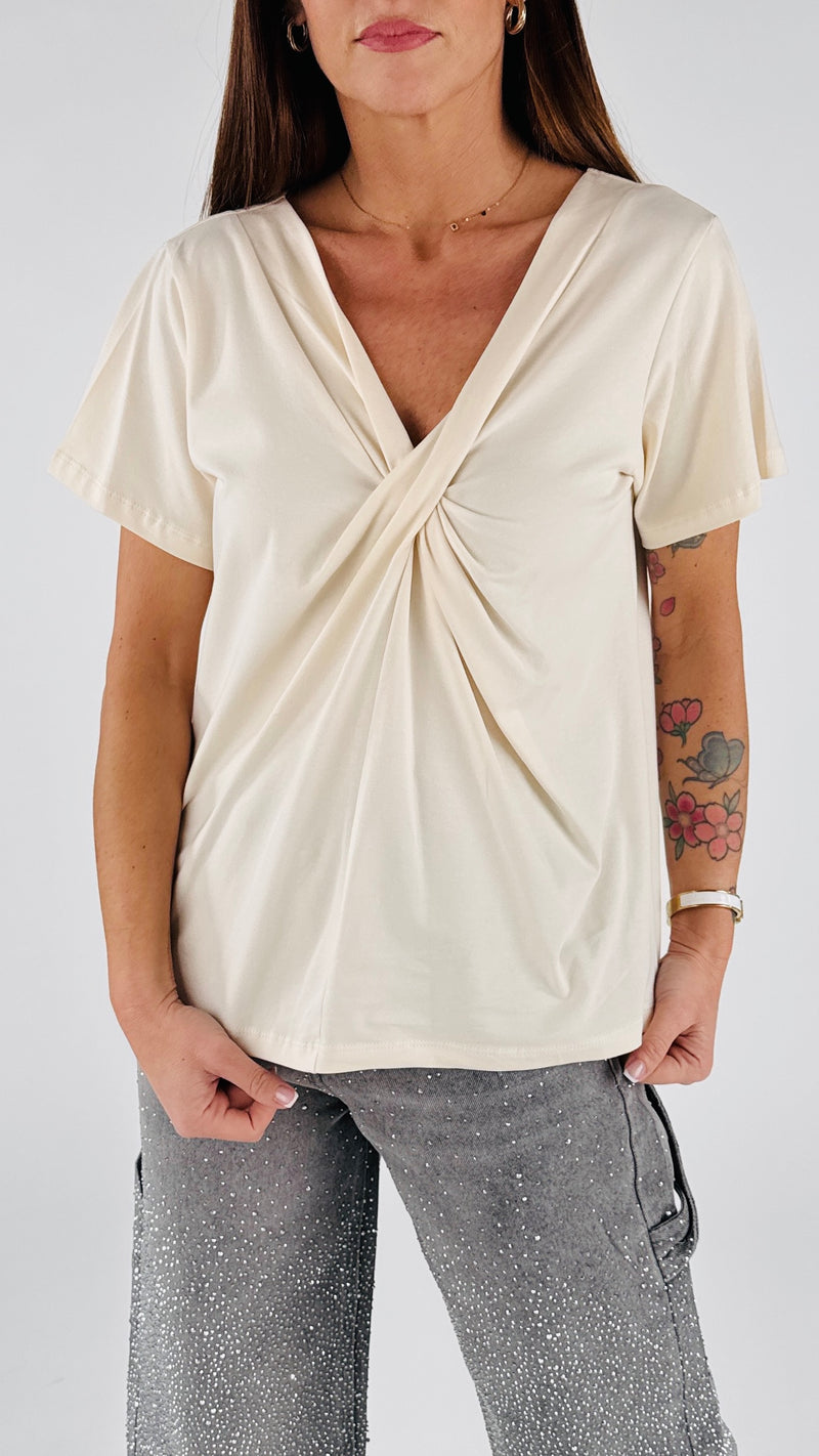 T-shirt twist T.