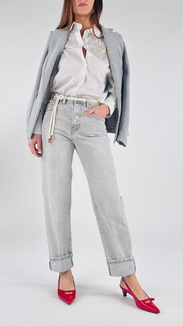 Jeans Mandy marmorizzato