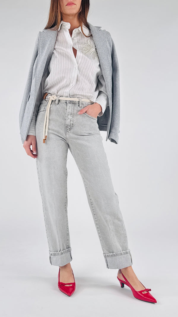 Jeans Mandy marmorizzato