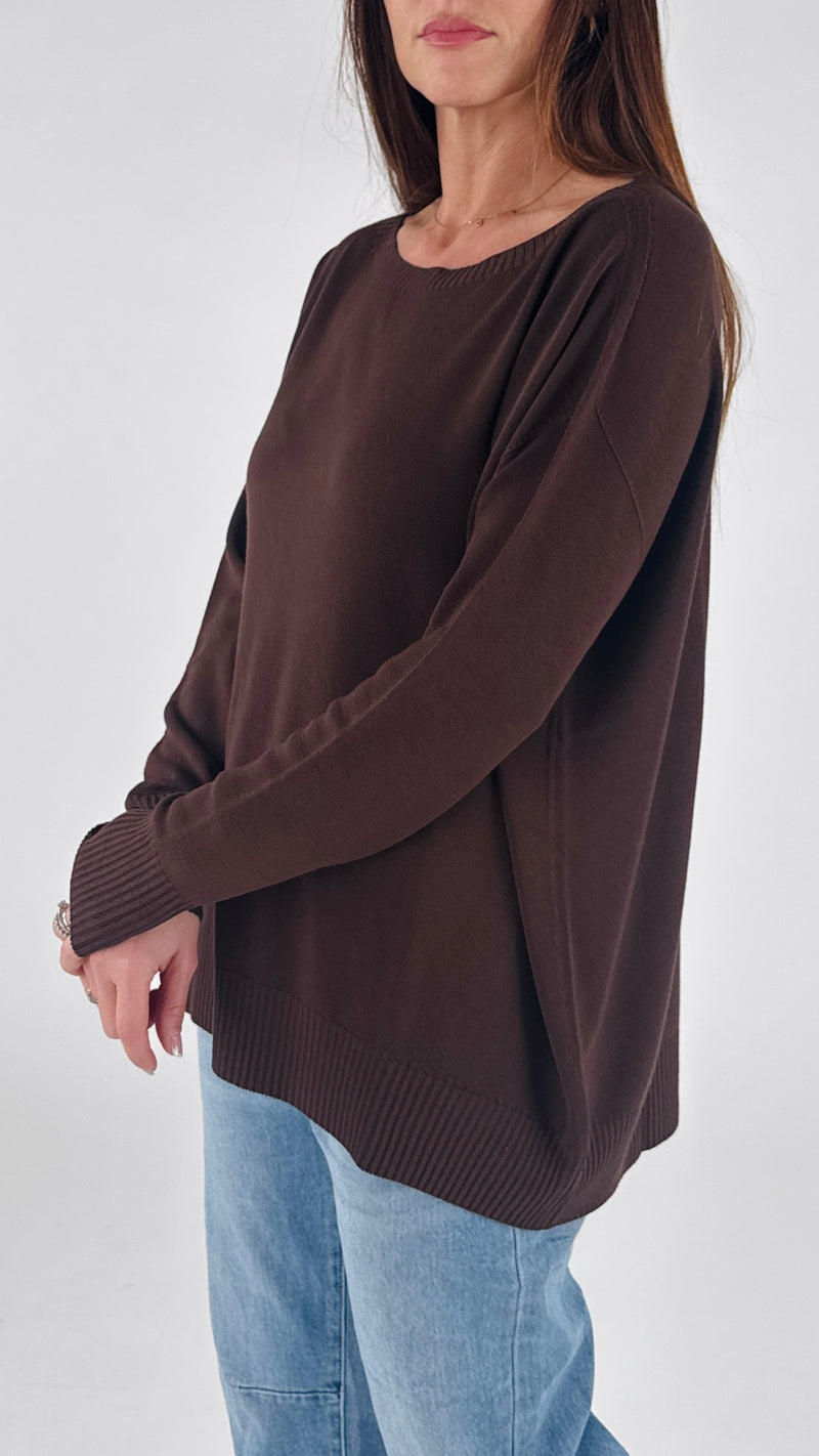 Maglia over barchetta K.