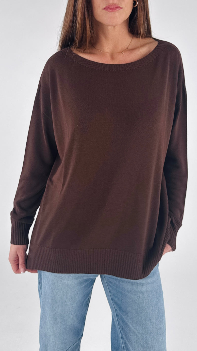 Maglia over barchetta K.