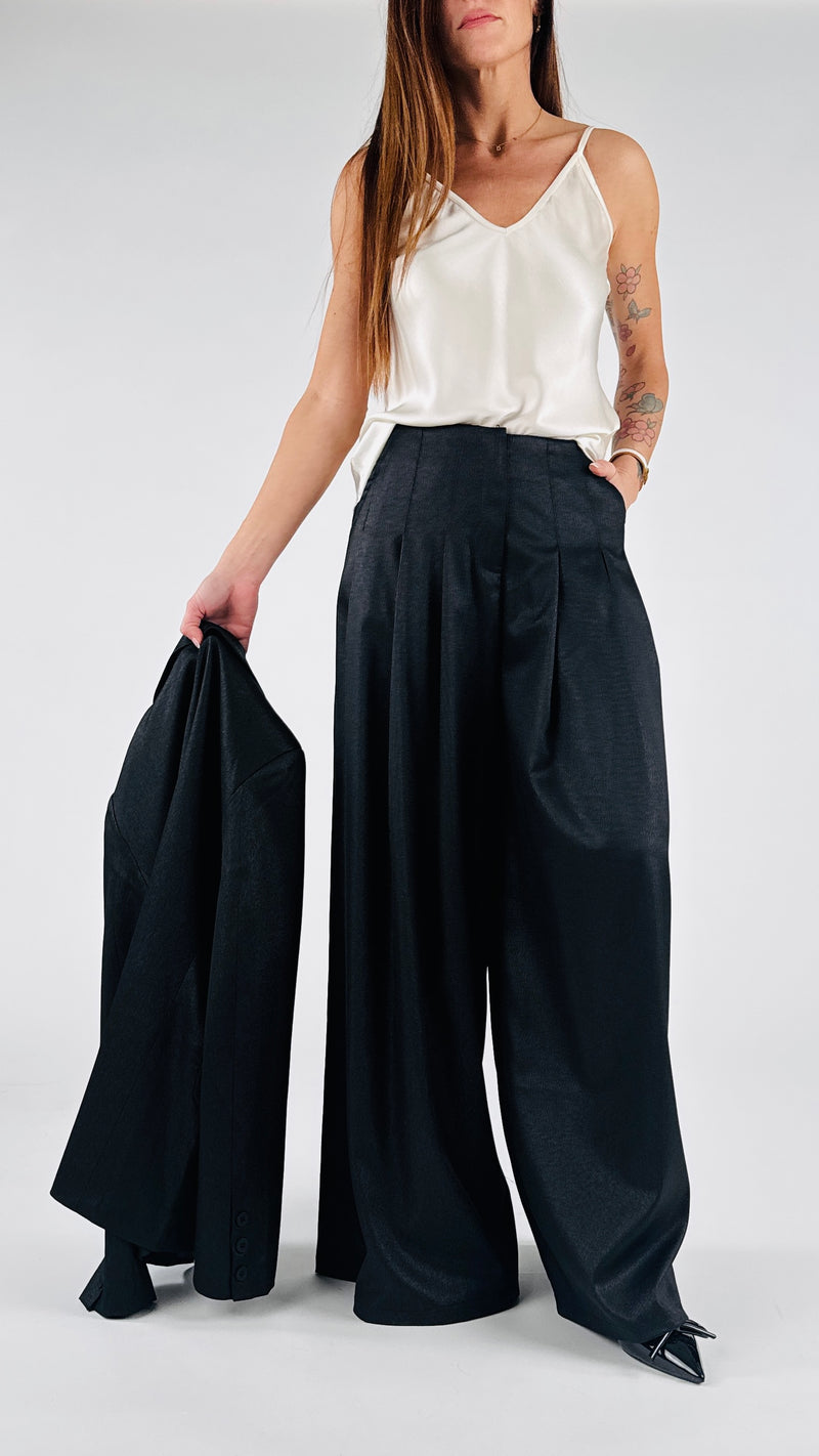 Pantalone pences twill placcato You