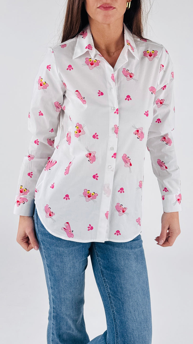 Camicia pantera rosa