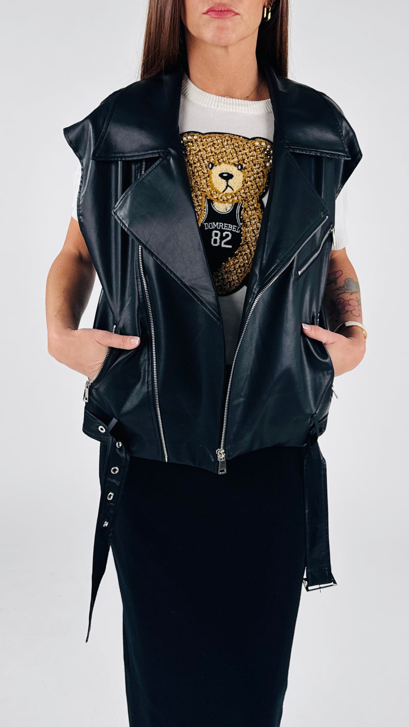 Gilet ecopelle you