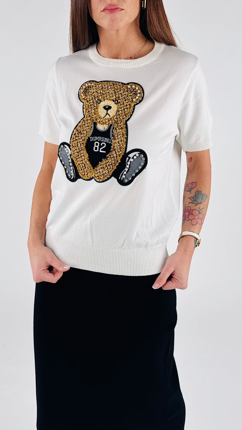 T-shirt orso filo