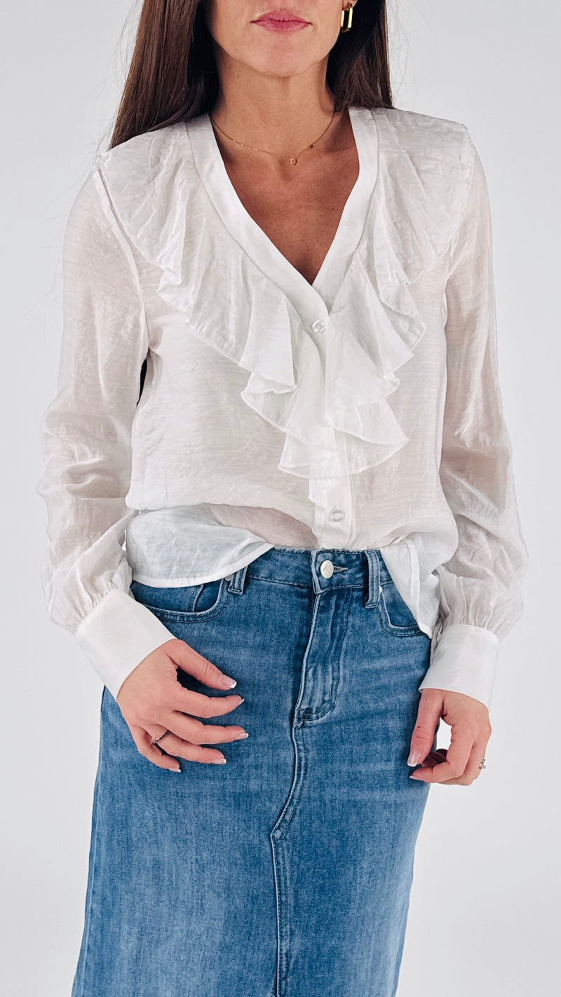 Camicia mussola jabot You