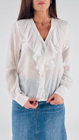 Camicia mussola jabot You