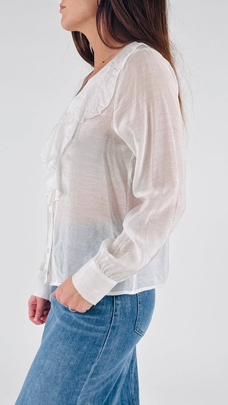 Camicia mussola jabot You