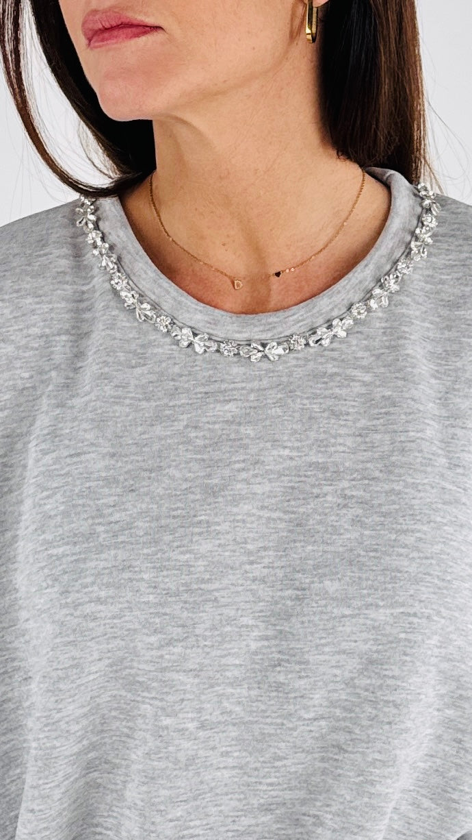 Felpa over collo cabochon H.