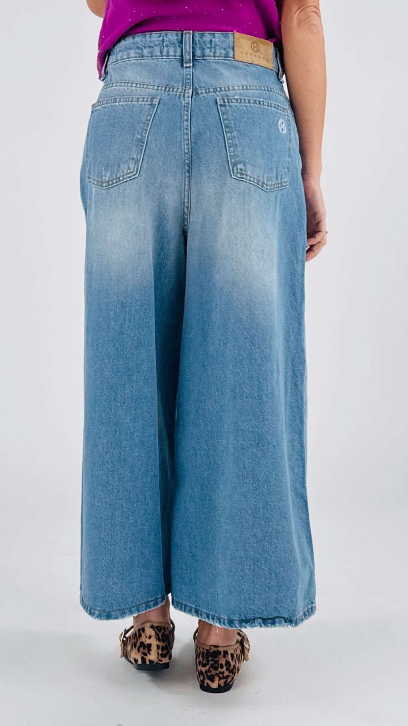 Jeans gaucho Gina