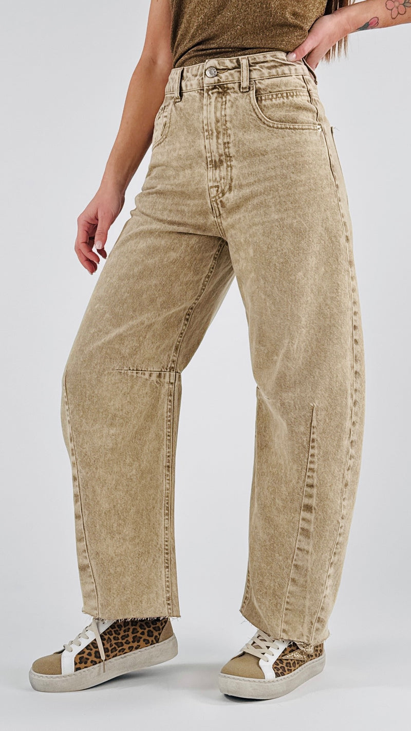 Jeans Barbara sabbiato