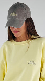 Cappellino hello weekend