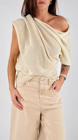 Maglia kimono asimmetrica H.