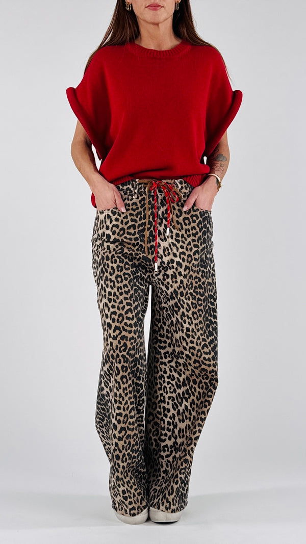 Pantalone Giusy leo coulisse