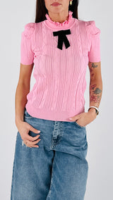 Pull fiocchetto flock m/m