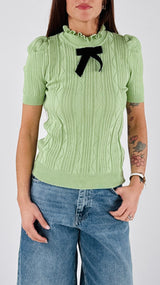 Pull fiocchetto flock m/m