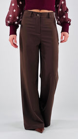 Pantalone palazzo twill H.