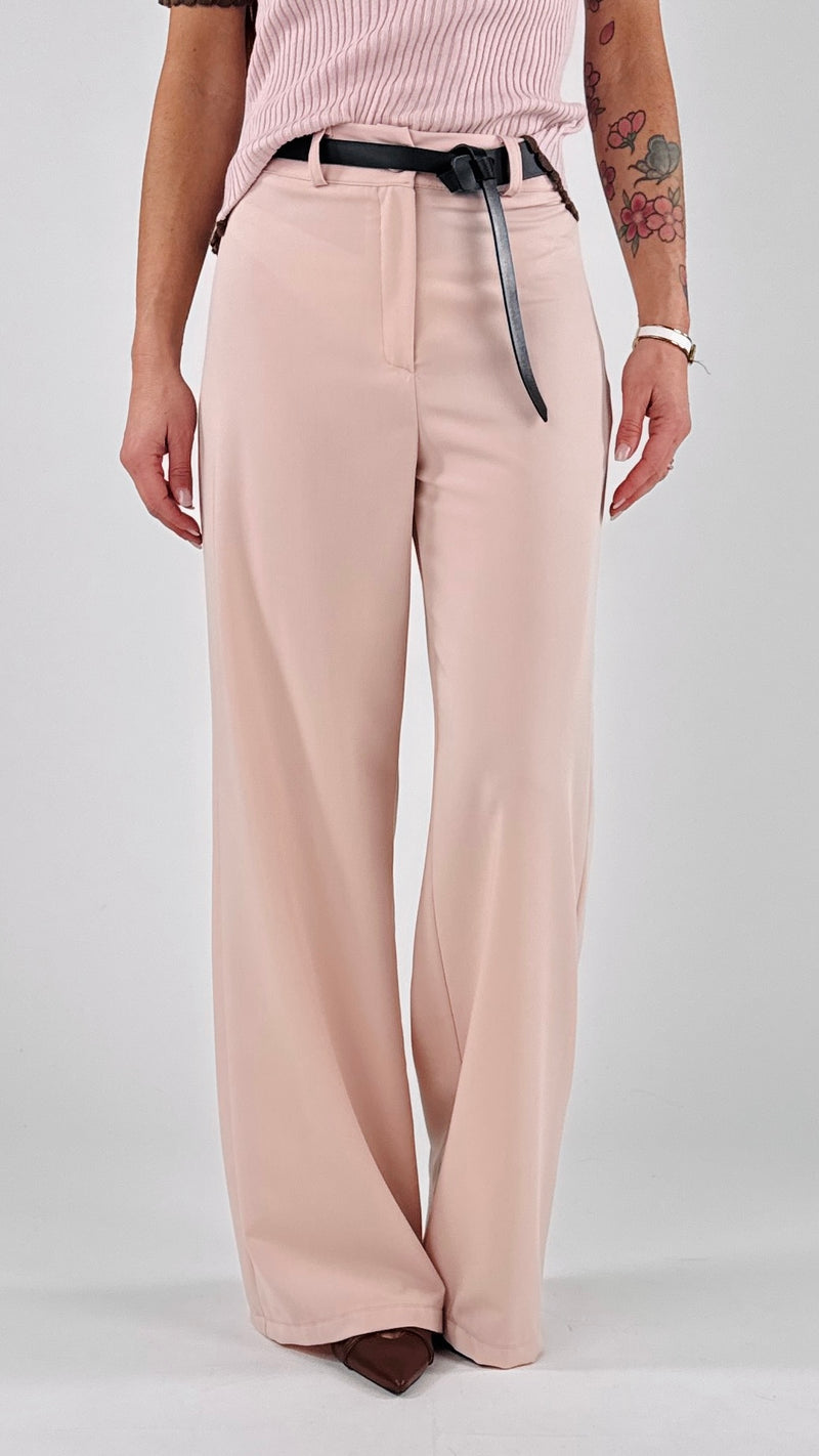 Pantalone palazzo twill H.