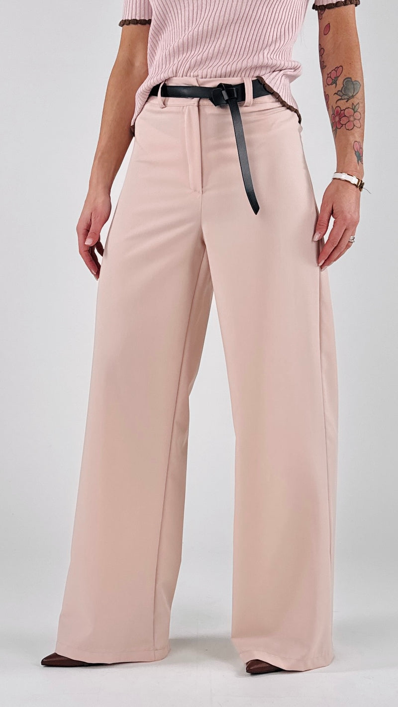 Pantalone palazzo twill H.