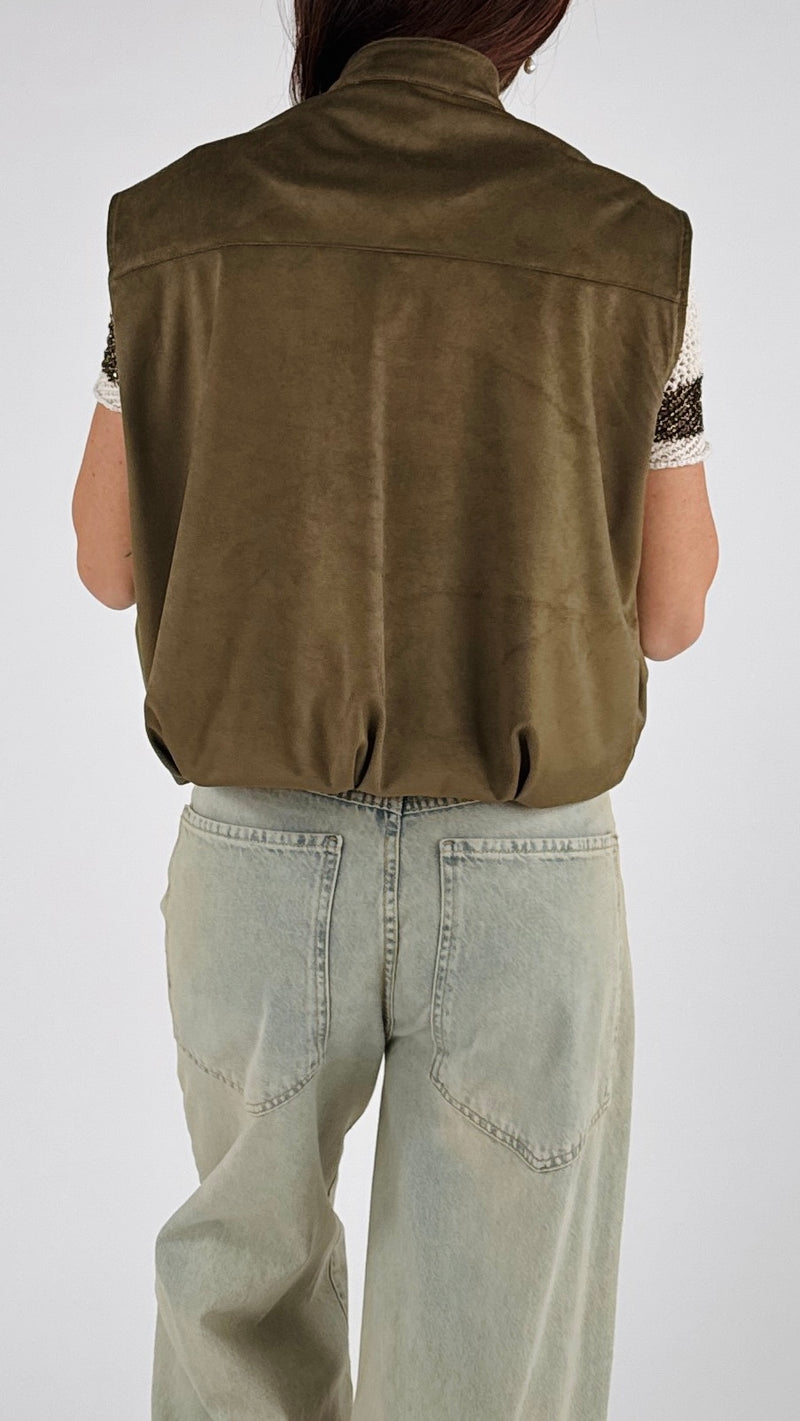 Bomber smanicato elasticato H.