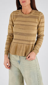 Maglia trafori orizzontali Vic.