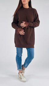 Maxi pull polso pizzo Vic.