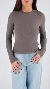Maglia costina seta H.