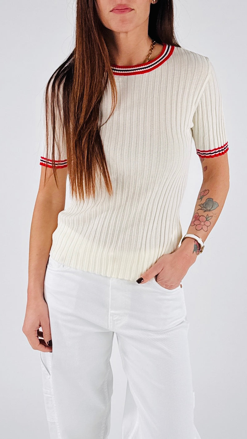 Maglia costina college