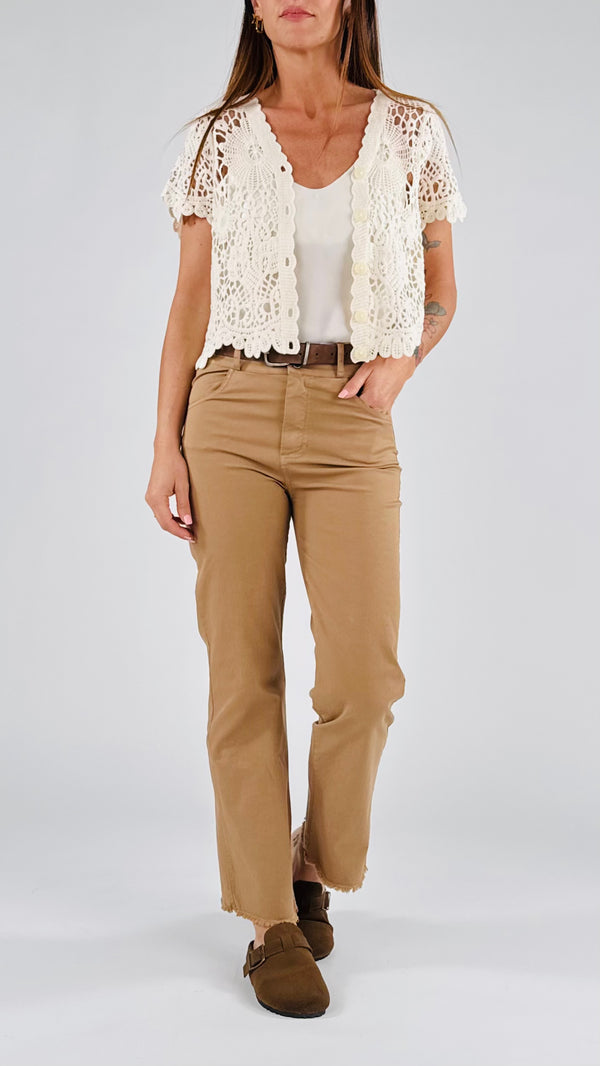Pantalone 5 tasche crock T.