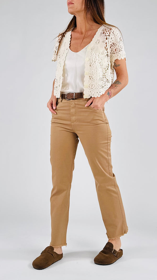 Pantalone 5 tasche crock T.