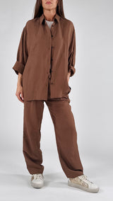 Camicia lino viscosa T.