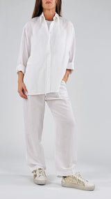 Camicia lino viscosa T.