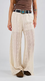 Pantalone palazzo pizzo losanghe You