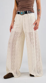Pantalone palazzo pizzo losanghe You