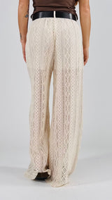 Pantalone palazzo pizzo losanghe You