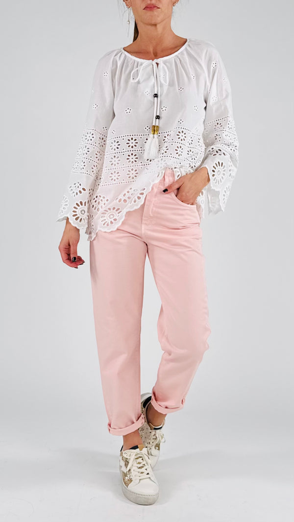 Camicia san gallo cordino nappe H.