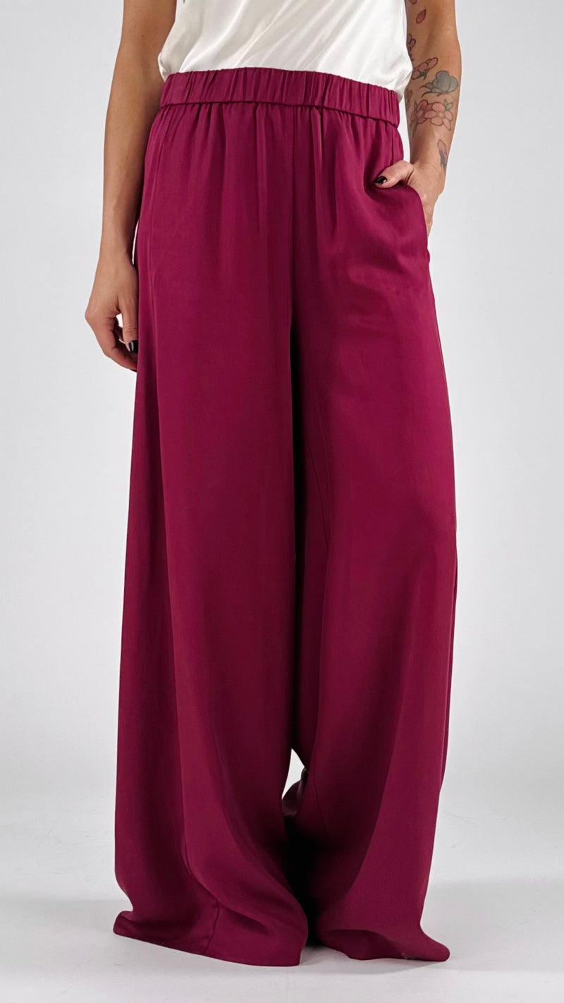 Pantalone palazzo cupro smerigliato You