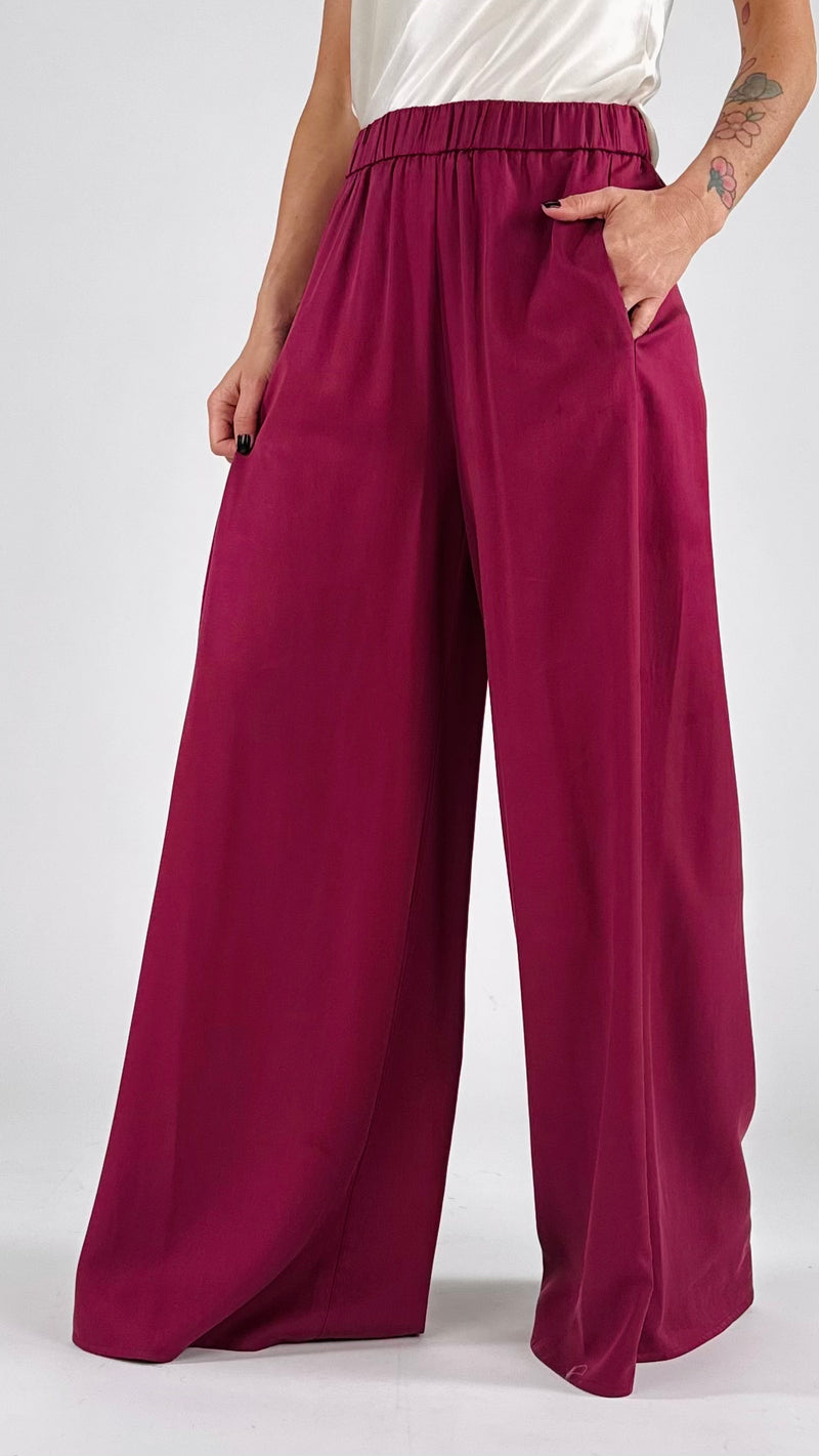 Pantalone palazzo cupro smerigliato You