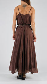 Abito sottoveste voile lavato H.