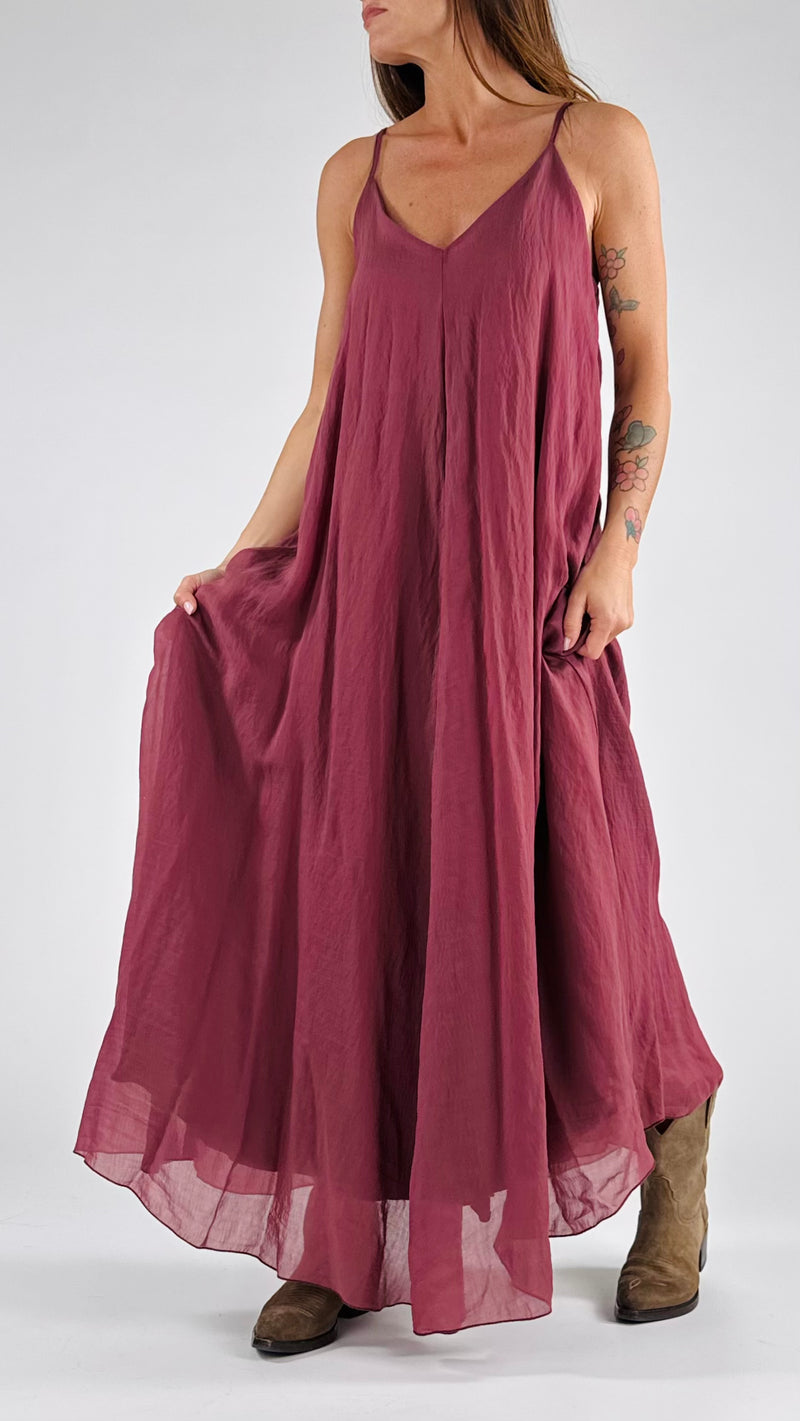 Abito sottoveste voile lavato H.