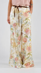 Pantalone palazzo light pink T.