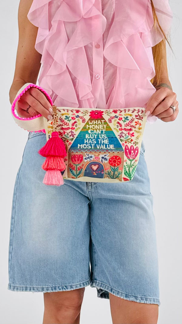 Pochette nappa color