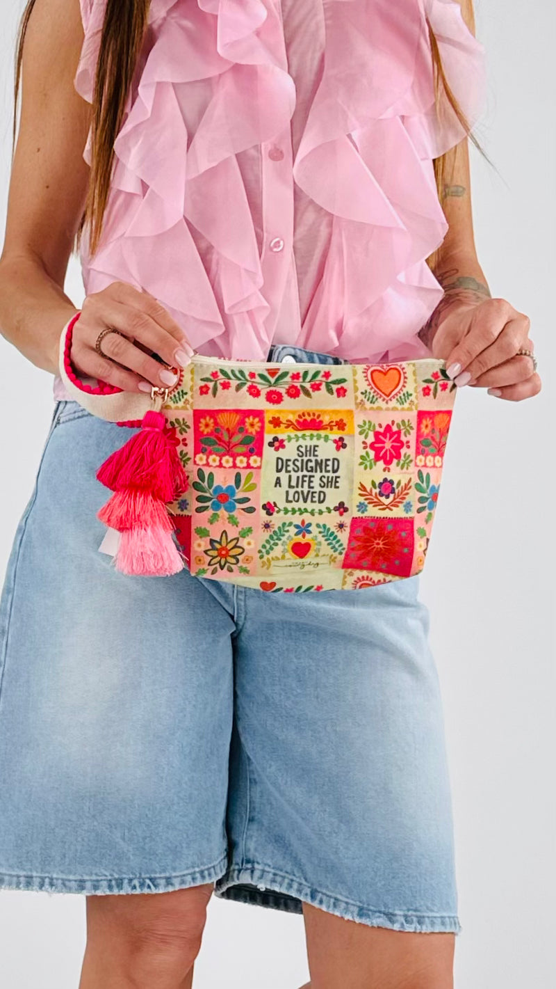 Pochette nappa color