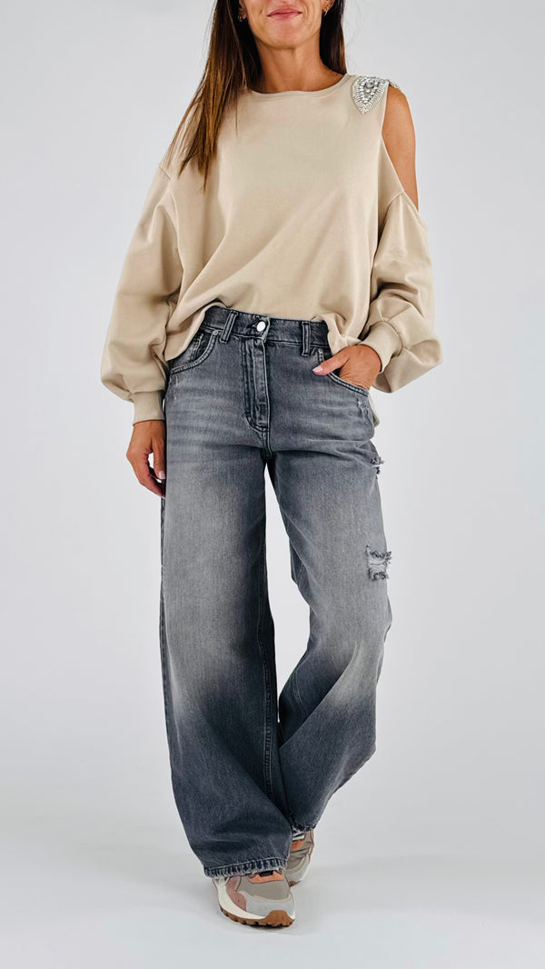 Jeans Bella grey