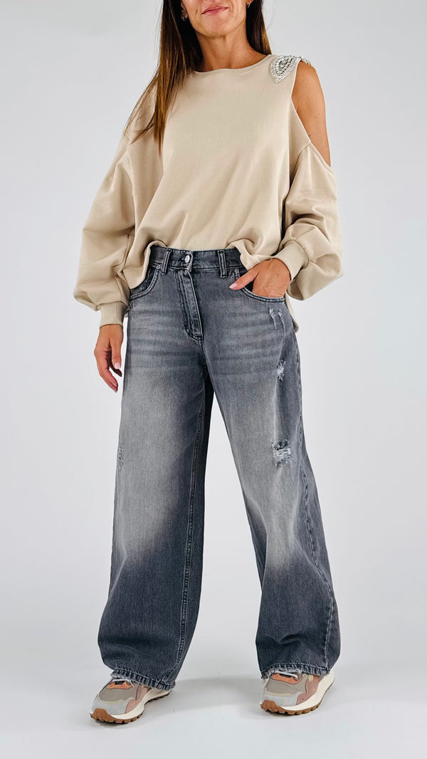 Jeans Bella grey