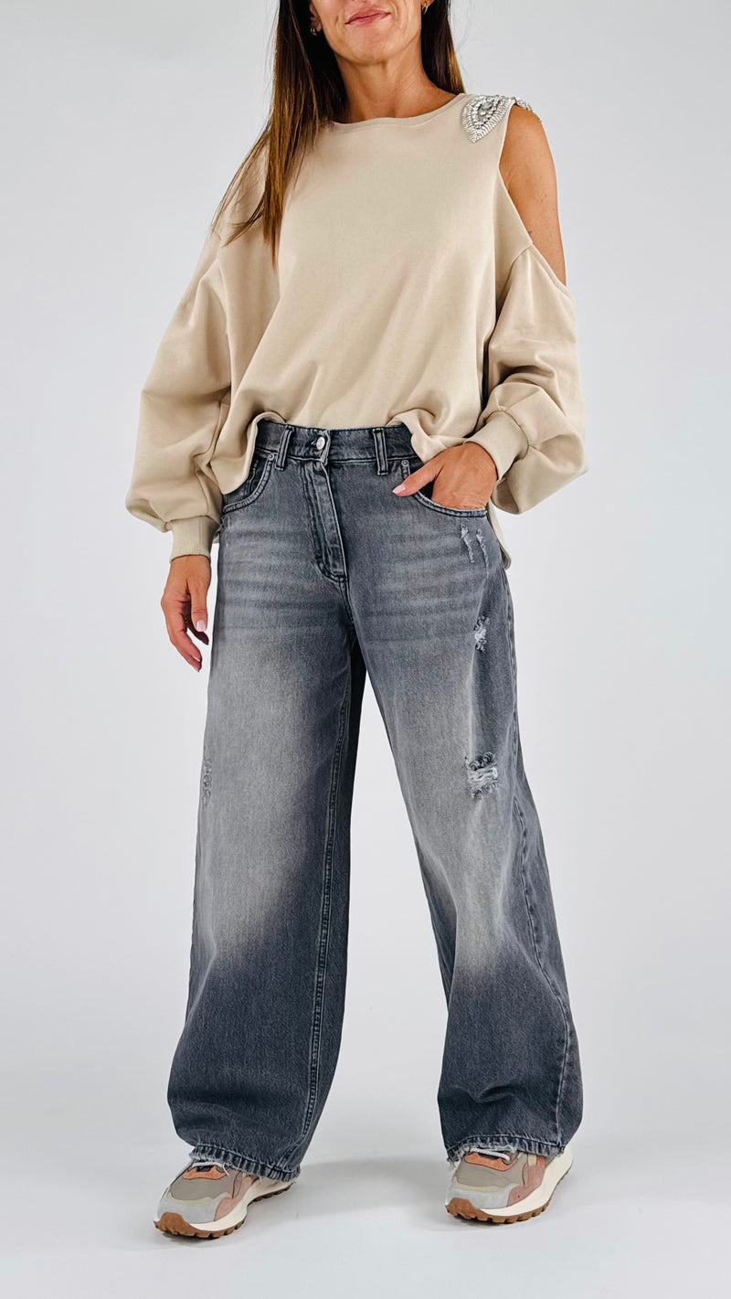 Jeans Bella grey