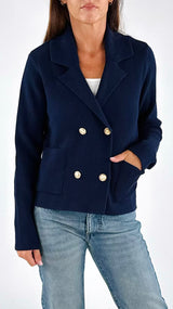 Cardigan bottoni militari K.